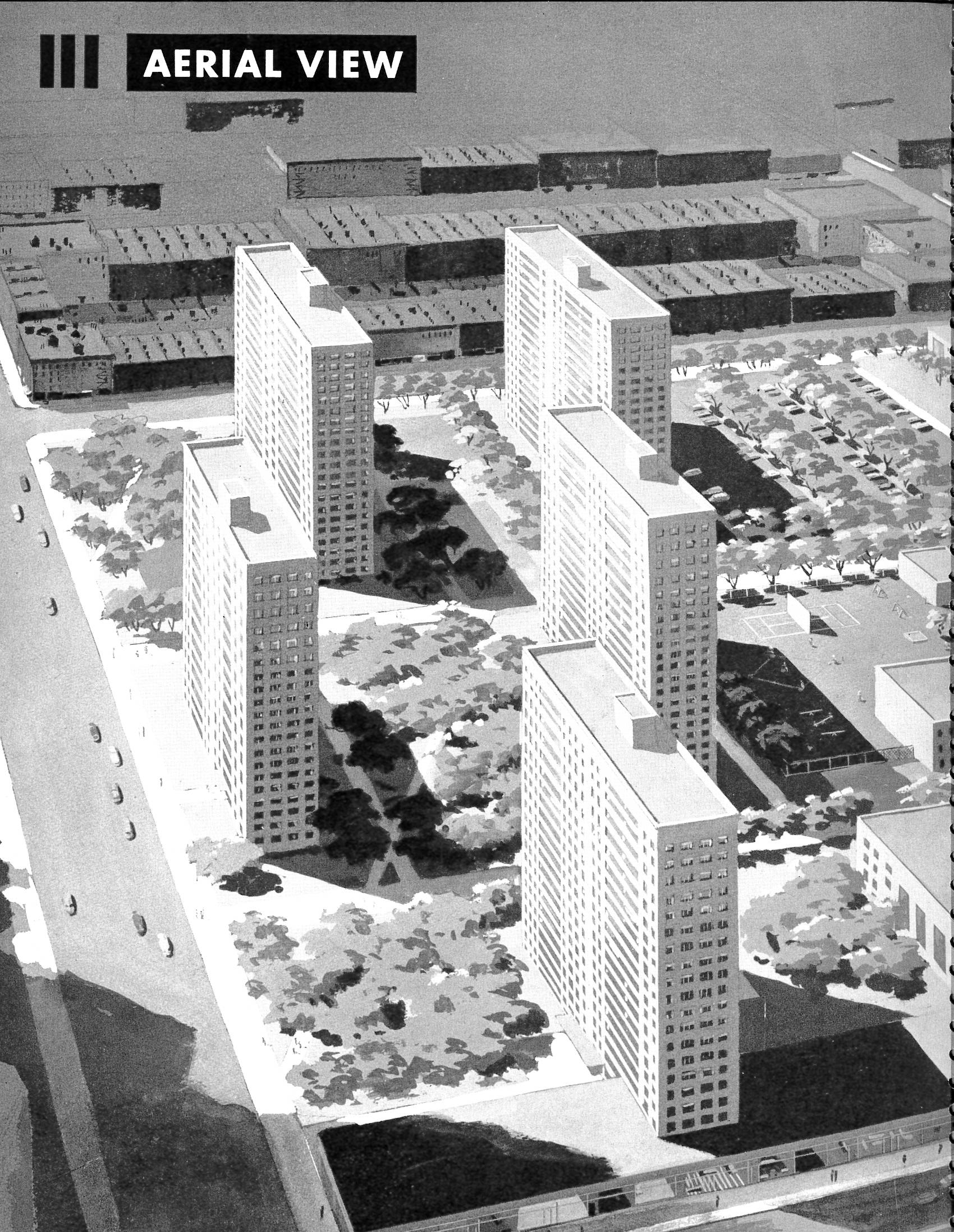 The 1951 Slum Clearance Plan For Lenox Terrace Chpc New York